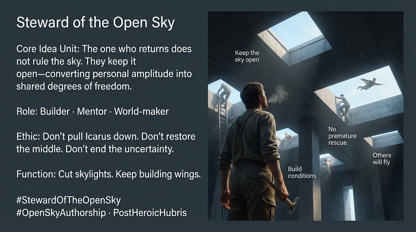 Embracing Open-Sky Authorship